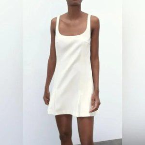 ZARA SHORT PLEATED DRESS